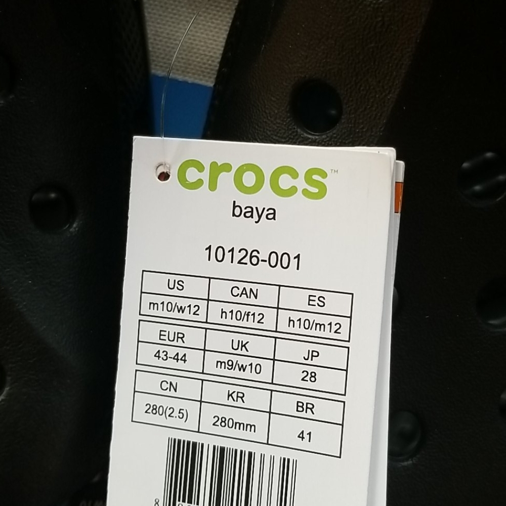Sz M8/W10 CROCS Baya Clog - Picture 9 of 11